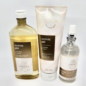 NWT Bath and Body Works - Inspire Joy - Juniper and Sage